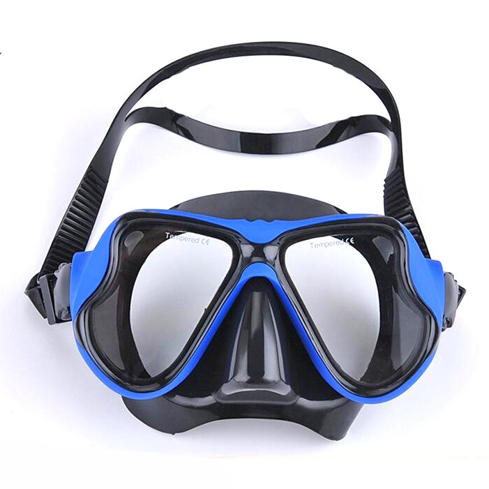 g8c zacro kacamata selam scuba diving snorkeling - m23 - black/blue Or-i