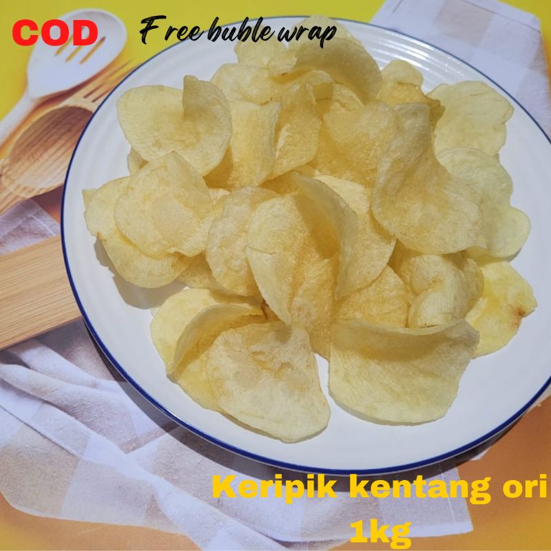

TERENYAH KERIPIK KENTANG ORIGINAL HOME MADE KILOAN 1KG