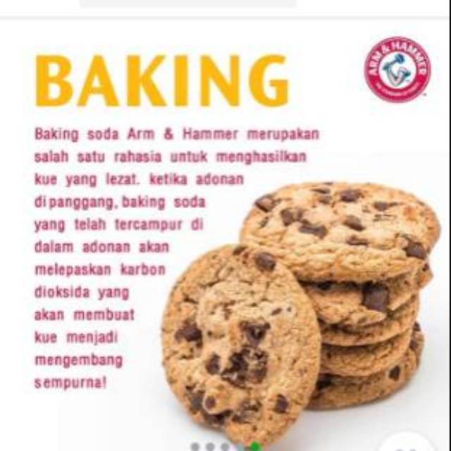 BAKING SODA Asli USA merk  Arm_Hamme_r  Baking Soda  907gr / 906gr / 453x2 pcs