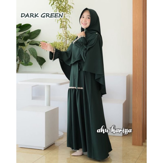 Gamis Zaina Set Khimar By Aku Karissa