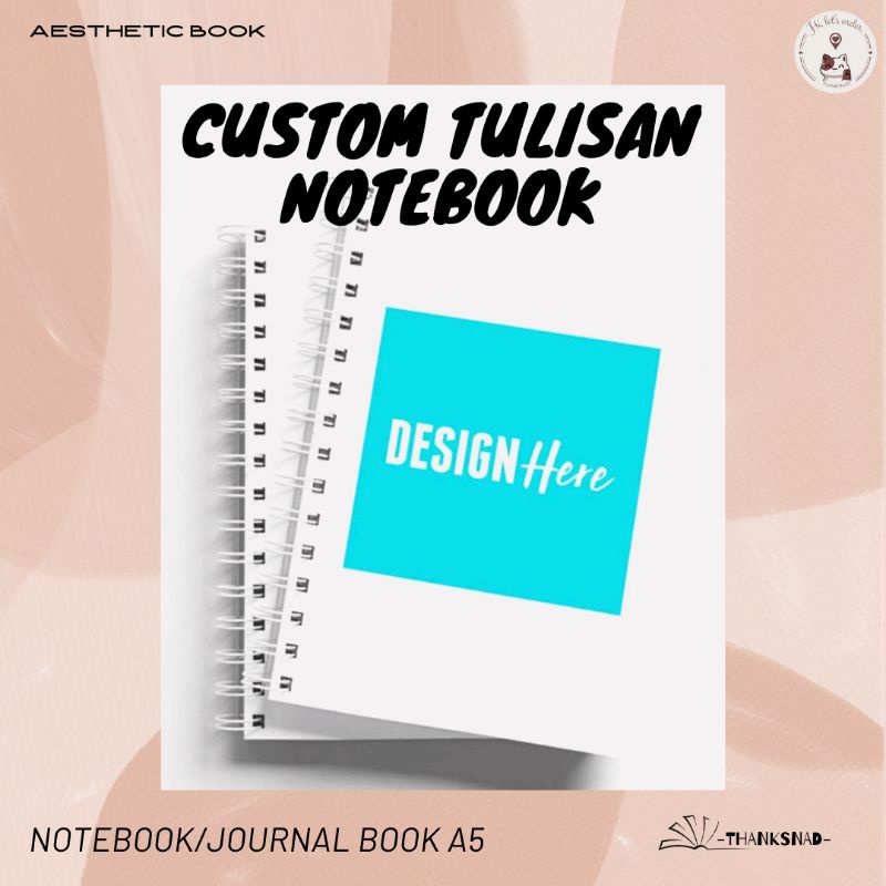 

NOTEBOOK A5 CUSTOM COVER