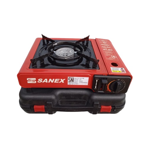 Kompor Gas Portable Sanex 2 in 1 SN-883 - Bisa Gas Kaleng dan LPG