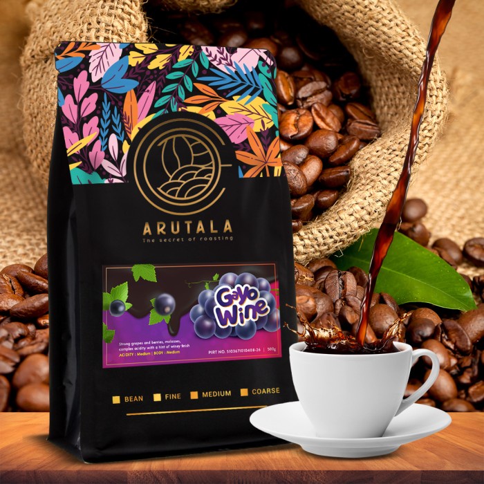 

kopi-biji- arutala kopi arabika gayo wine 1kg - bean -biji-kopi.