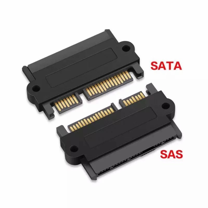 Sas 29 pin female to sata male 22 pin adapter converter for hard disk hdd sas