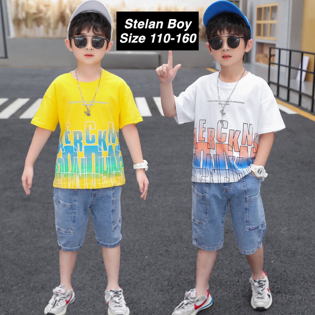 (LOLI-JKT) BOY-18 STELAN BOY ERCK/STELAN ANAK COWOK 110-160