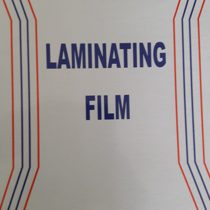 

A81Duya Laminating Film F4 (Plastik Laminating) As71S0D