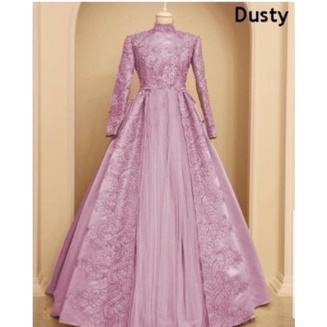 HOPYLOVY - JUMBO Maxi Dress Nurlela / GAMIS BRUKAT PREMIUM