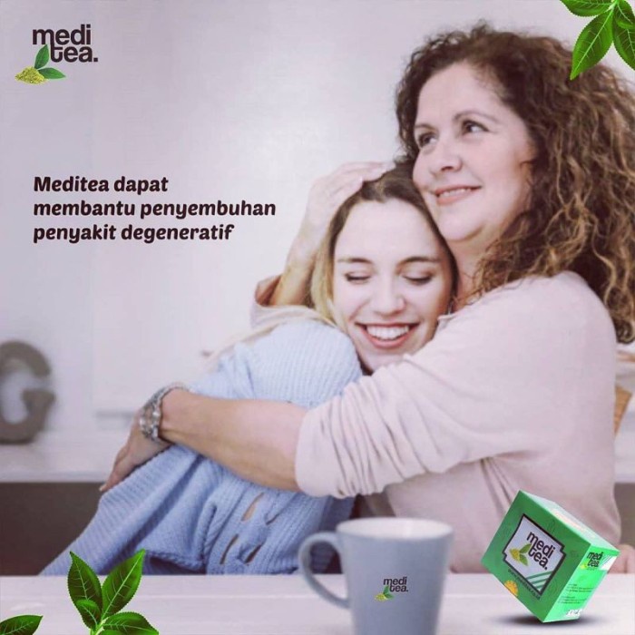 Meditea Original | Antioksidan Tinggi Menguatkan Imun | Obat Kanker