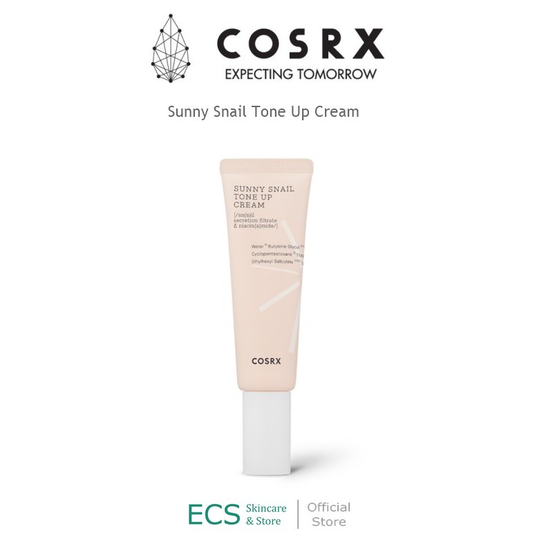 COSRX Sunny Snail TONE UP Cream SPF 30 PA 50ml - Pencerah Wajah + Sunscreen + Primer - Crosx Cosrx