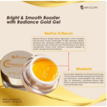 Ms glow RADIANCE GOLD GEL MS GLOW