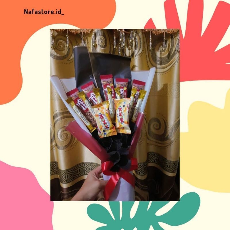 

Buket Snack Wrapping goldline