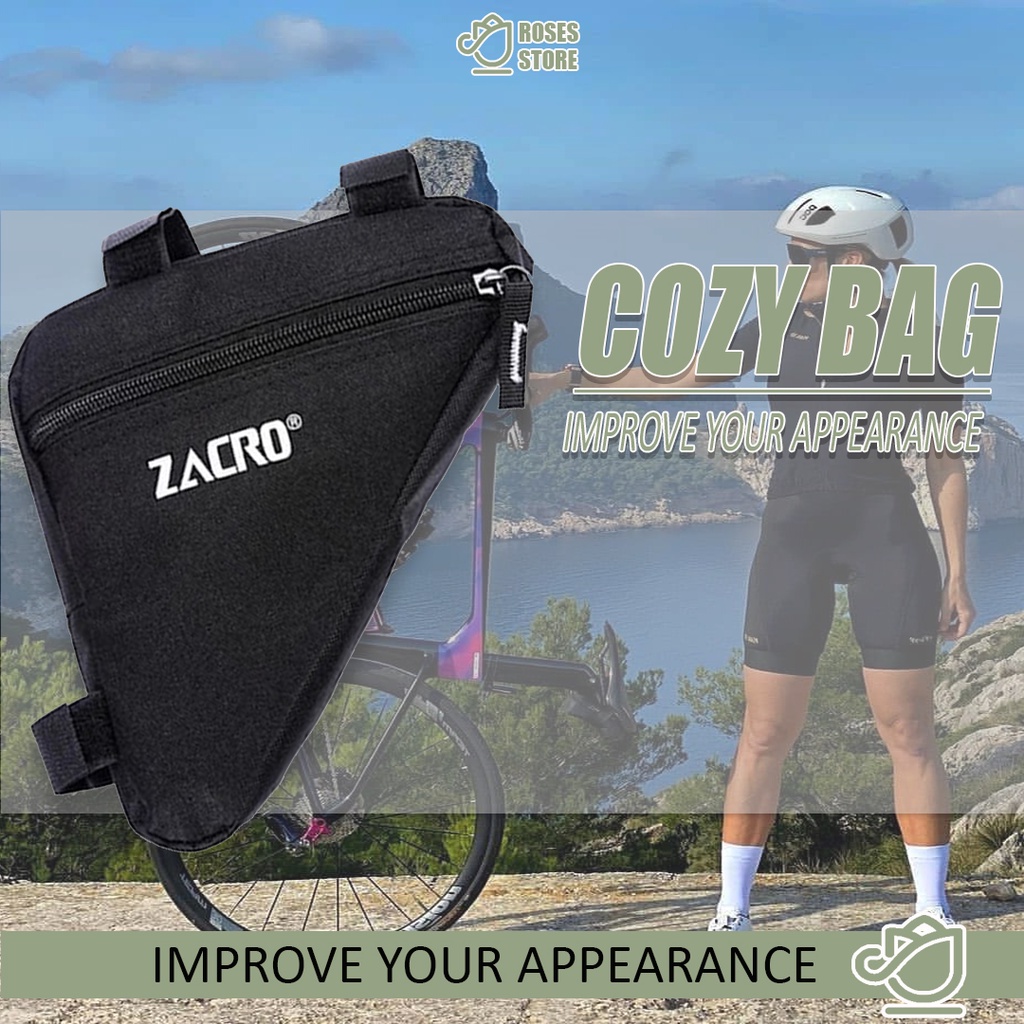 Tas Sepeda Lipat Roadbike Mtb Rockbros Tas sepedah Anti Air Zacro