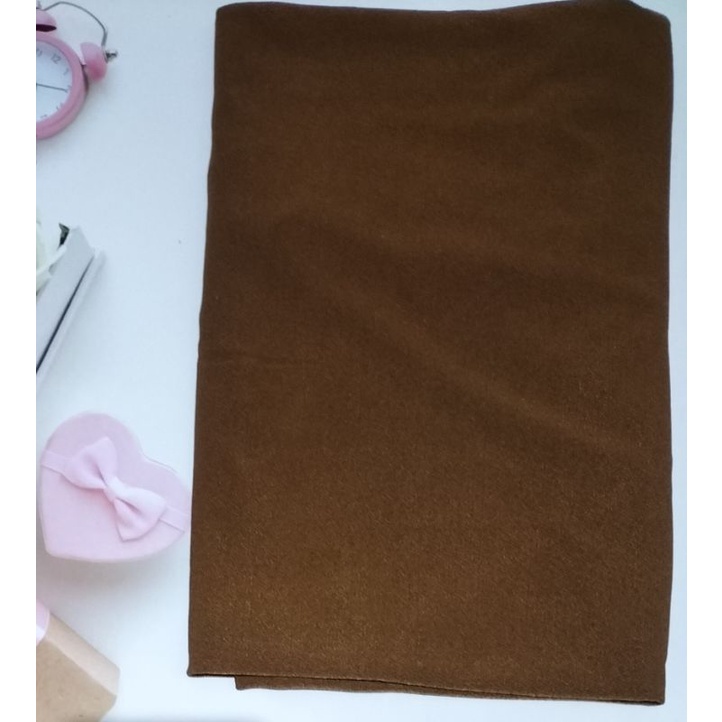 Jilbab Instan Syria Non Pad Selly By Arey-COKELAT