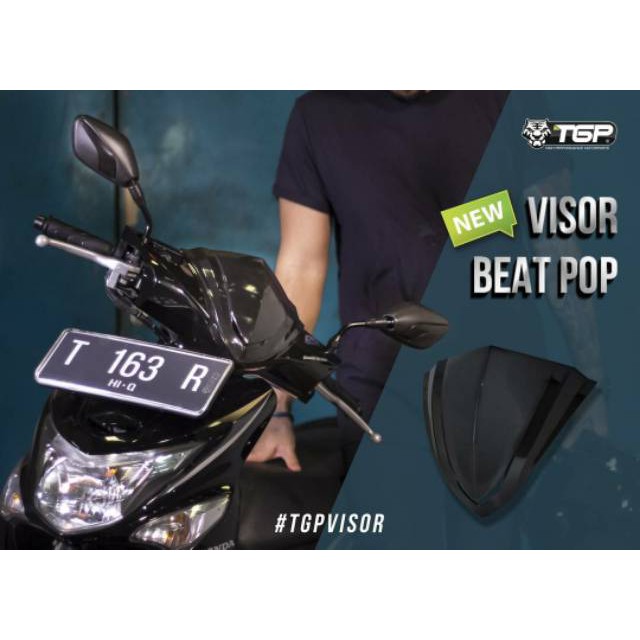 Must Have! Visor beat pop / aksesoris beat pop / variasi beat pop /