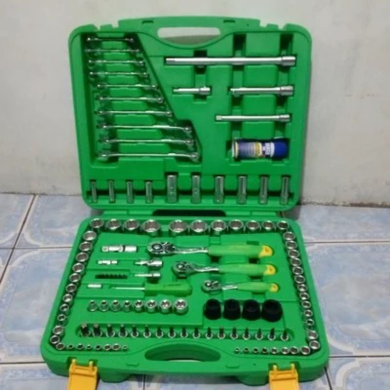 KUNCI SOK SET 120 PCS TEKIRO