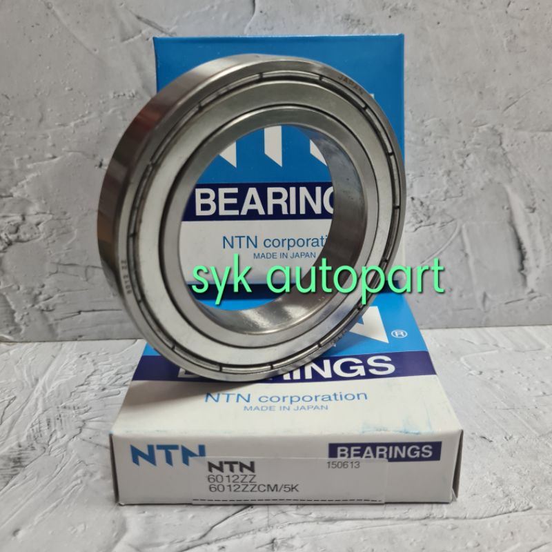 BEARING 6012 ZZ NTN TUTUP BESI