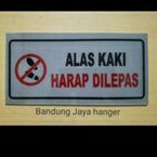 papan alas kaki harap di lepas Uk 24.5cm x 11 cm