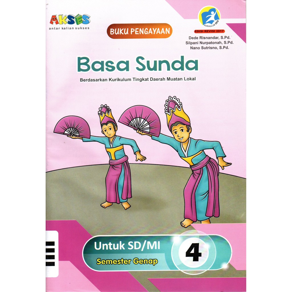 Kunci Jawaban Buku Bahasa Sunda Kelas 6 Kurikulum 2013 Revisi 2017
