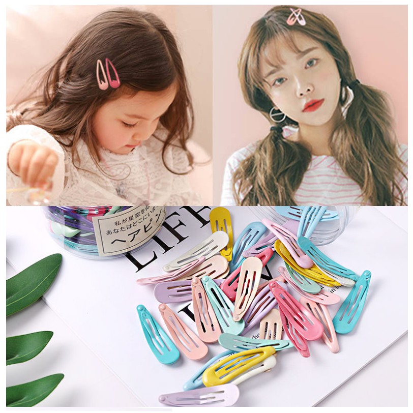 Jepit Clip Rambut Korea Wanita Colorfull Hair Clip Set 20 NJ126