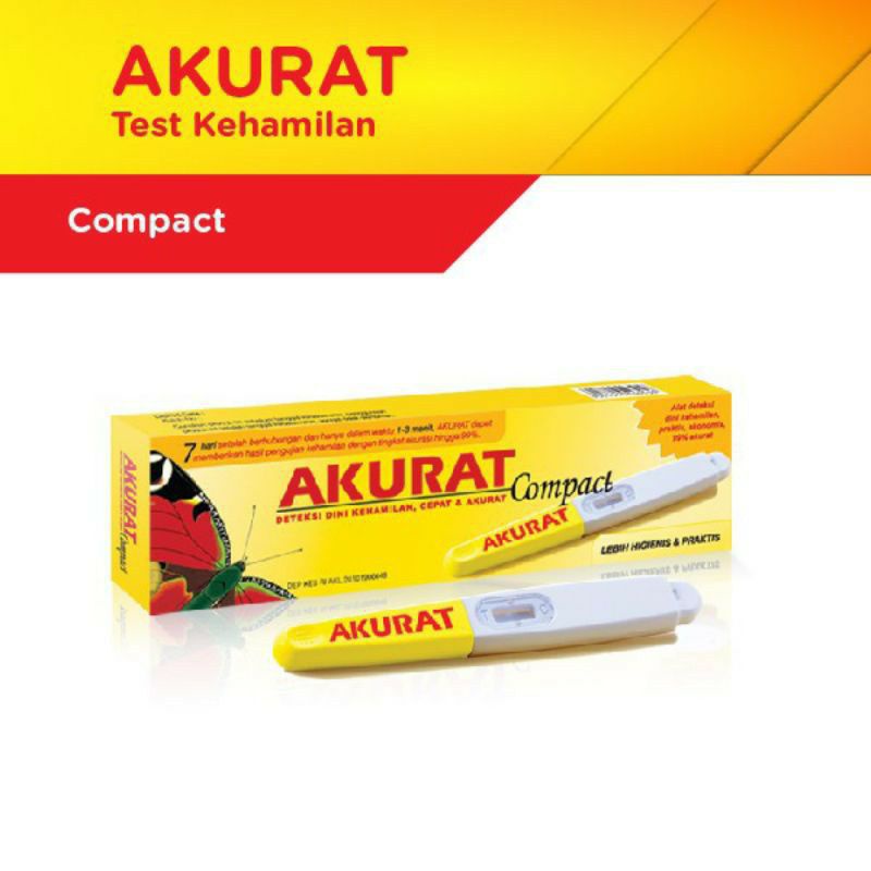 Akurat compact - tespack akurat compact tes kehamilan akurat
