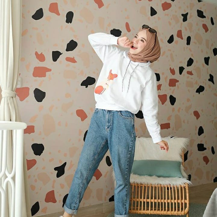 SWIPER HOODIE // HOODIE WANITA // SWEATER WANITA // SWEATER HOODIE