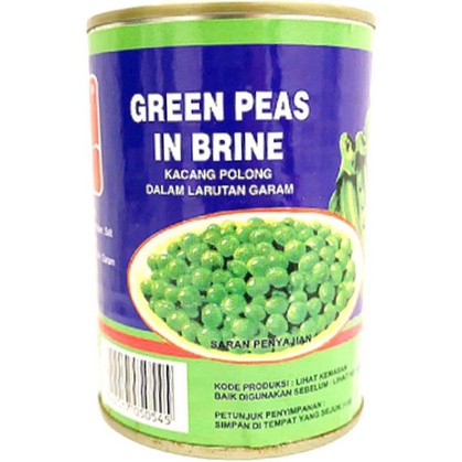 

Kacang Kapri / Green Peas / Kacang Polong Kaleng 397 Gr