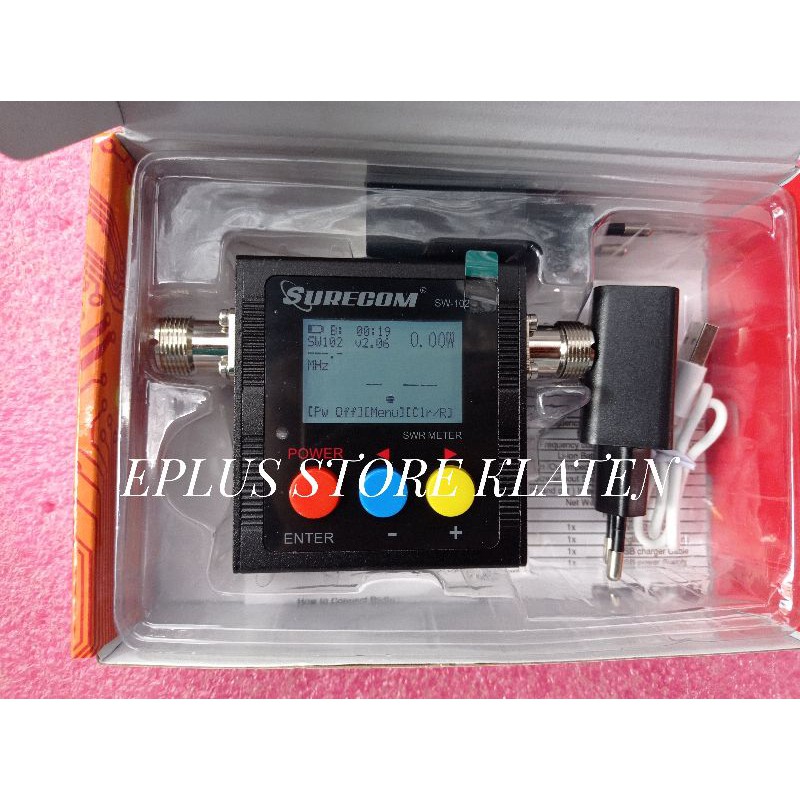 Surecom SW-102 Digital Meter VHF UHF SWR 125-525Mhz power meter sw102