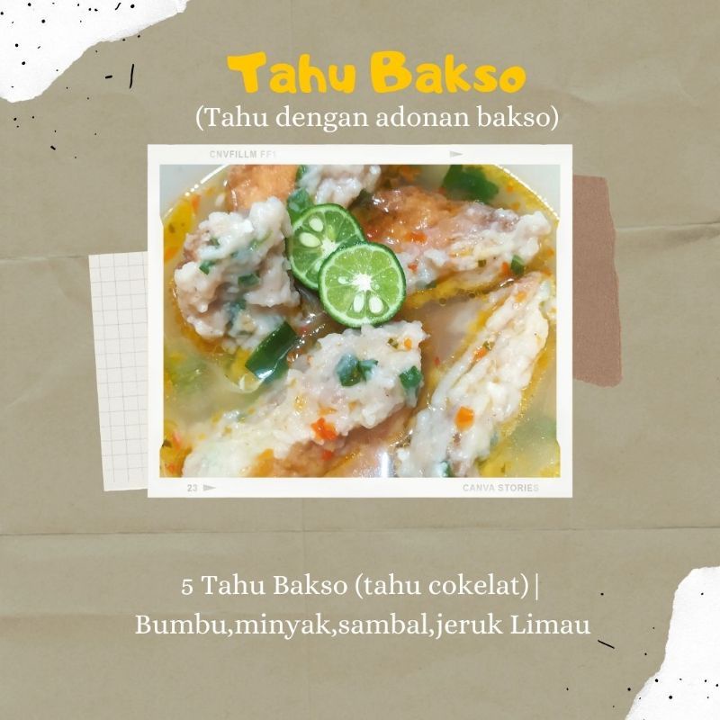 

Tahu Bakso