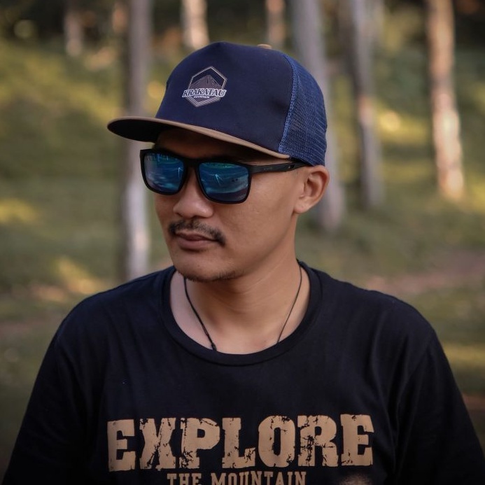 Topi Krakatau mountain / Topi jaring Krakatau TPJ 01