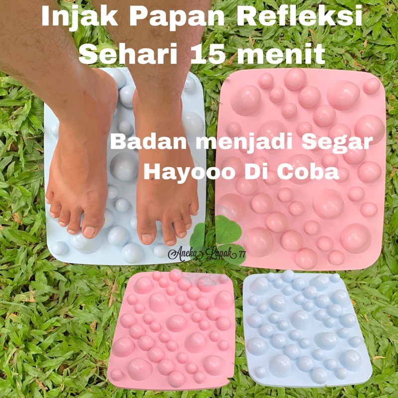 Papan Plastik Refleksi Kaki Premium Produk Injekan Kaki Refleksi Segar Bugar