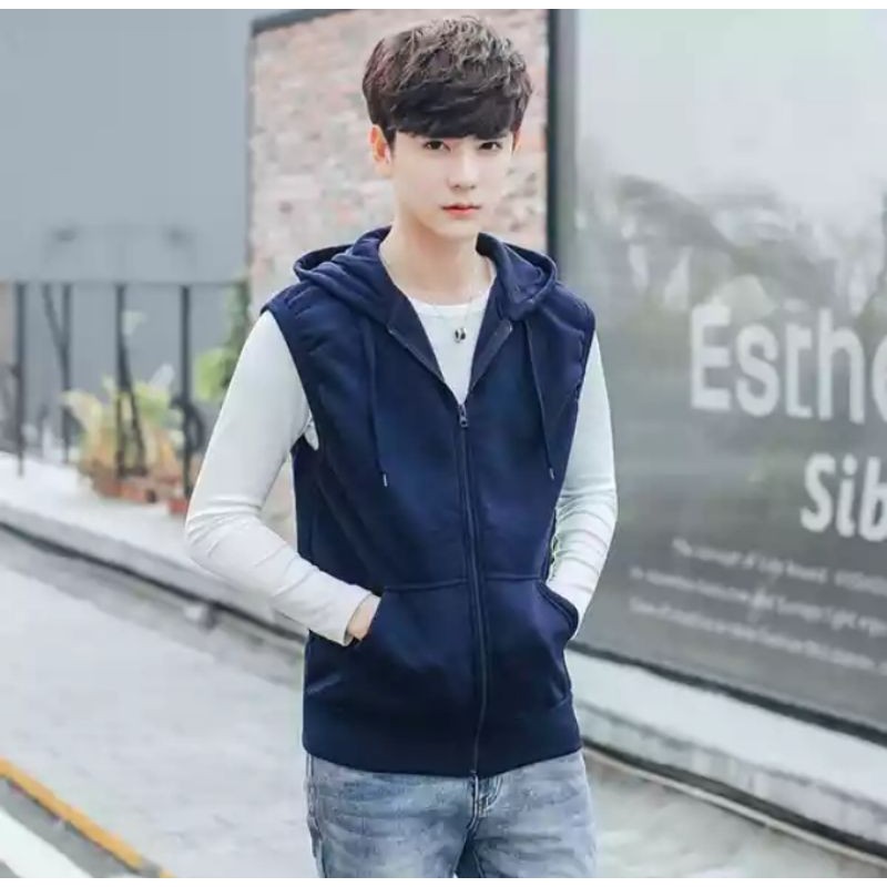Alsshoop Rompi pria hoodie Keren