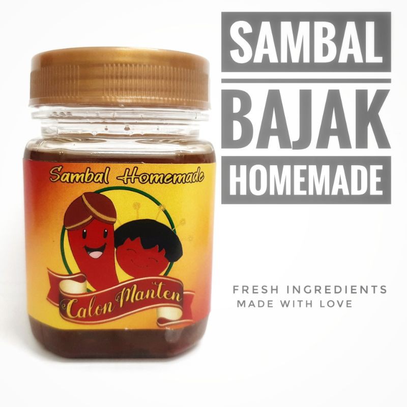 

Sambal Calon Manten - Sambal Bajak Homemade 150 gram