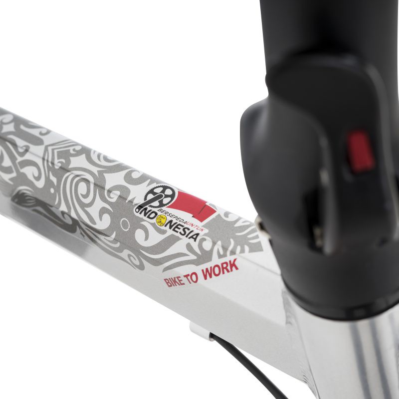 Instan Sepeda Lipat Police Texas B2W 8 Speed Edisi 15 Anniversary Kemerdekaan Police Bike Garansi SNI-2