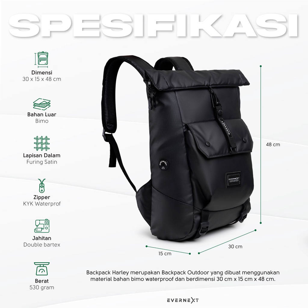 Tas Ransel Besar Tas Laptop Tas Punggung Sekolah Kantor Kuliah Tas Outdoor Travelling Bag Jumbo Backpack