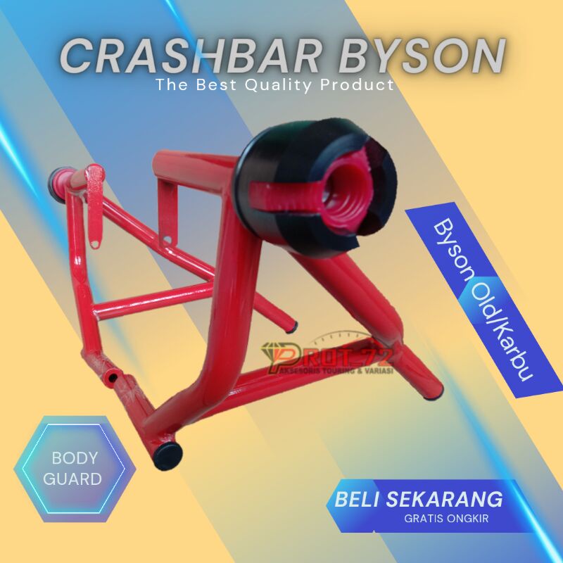 TUBULAR BYSON OLDCRASHBAR BYSON OLD BYSON OLD JALU CRASHBAR BYSON KARBU TUBULAR CRASHBAR BYSON KARBU