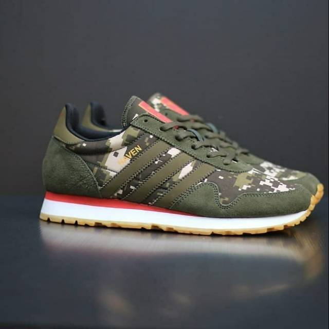 ADIDAS HAVEN CAMO ARMY 100% ORIGINAL MADE IN INDONESIA