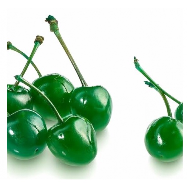

Green Cherry With Stem Ceri Hijau Tangkai 10 pcs