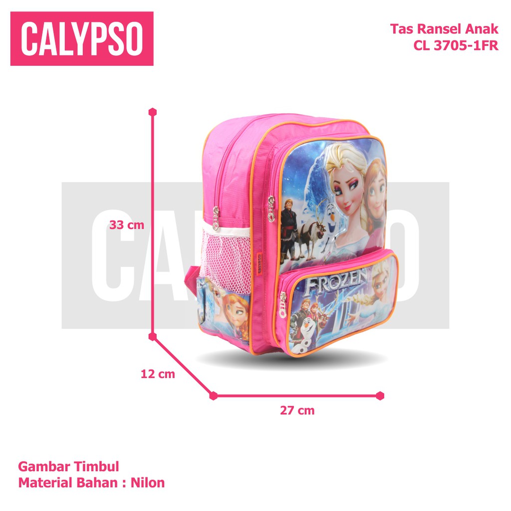 [KLIKTAS] Tas Anak Perempuan TK Paud Gambar Kartun LOL Calypso 3705/ Ransel Backpack Sekolah