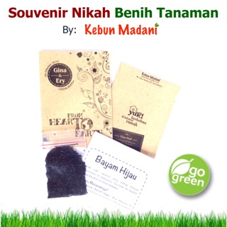  Souvenir nikah unik Benih Tanaman minimal order 300 pcs 