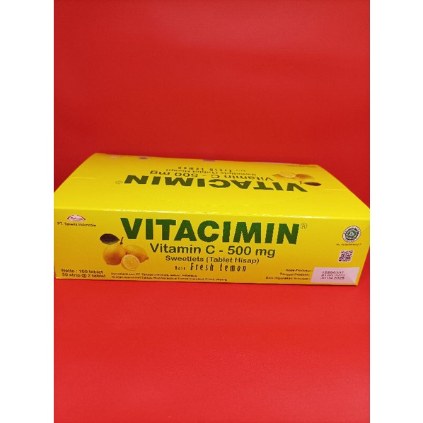 Vitacimin box rasa lemon