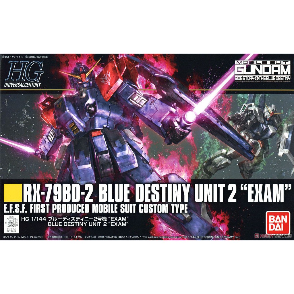 HG Blue Destiny Unit 2