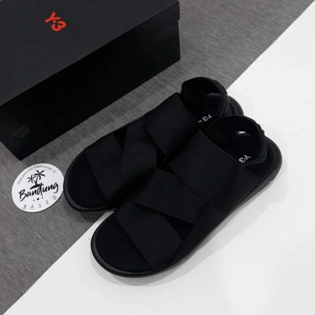 Adidas Y3 Yohji Yamamoto Sandals Black