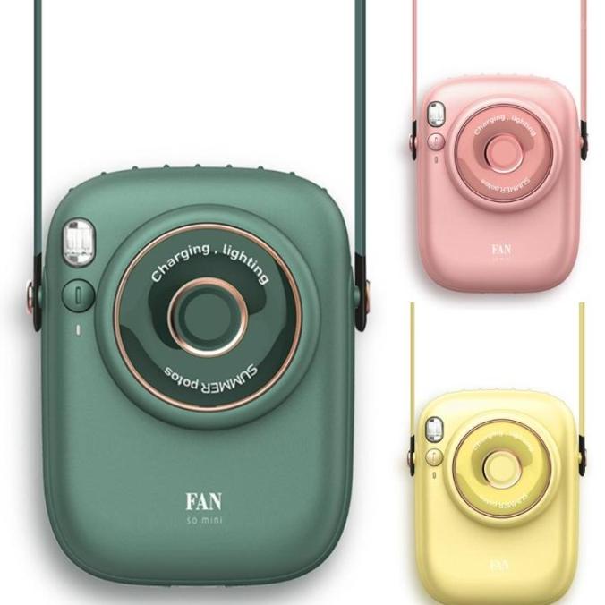 Kipas Angin Mini Handheld Gantung Leher Pinggang Portable Ssn Terlaris1111