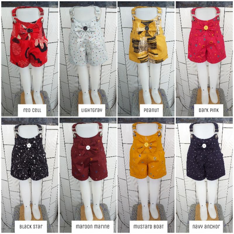 Short Overall  Anak  1 3 Tahun Overall  Pendek Anak  