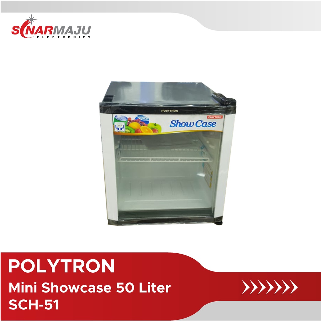 Showcase Mini Polytron 50 Liter Polytron Display Cooler SCH-51