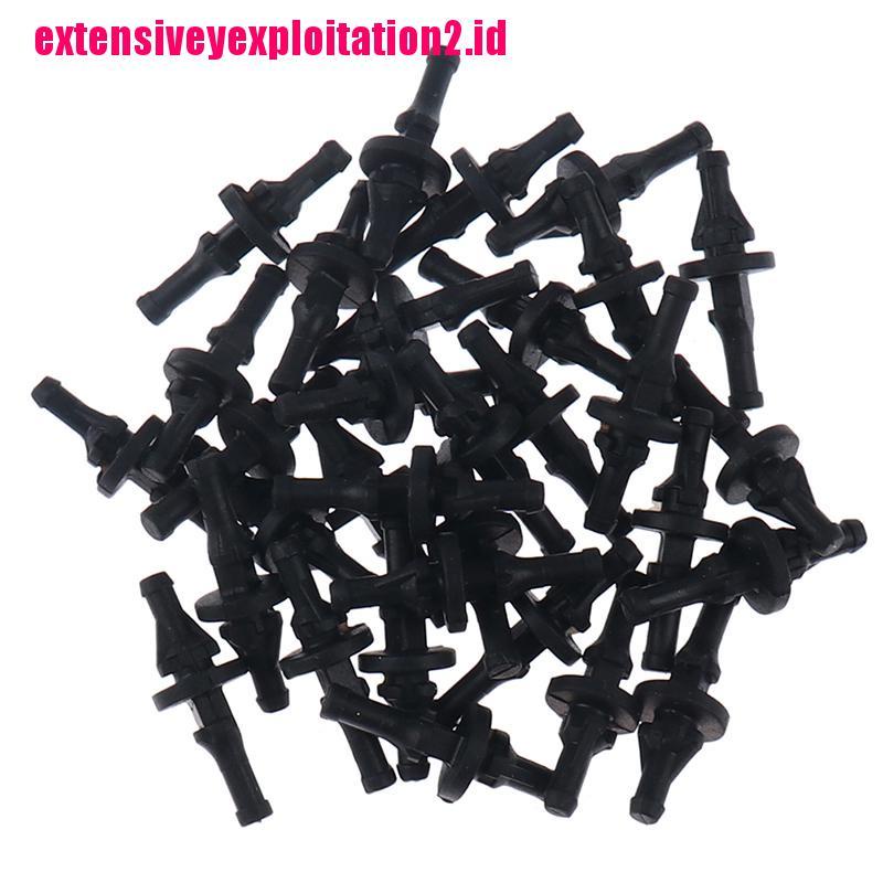 &lt; E2id &amp; &gt; 32pcs Sekrup Pin Rivet Bahan Karet Anti Getaran Untuk Kipas Case PC