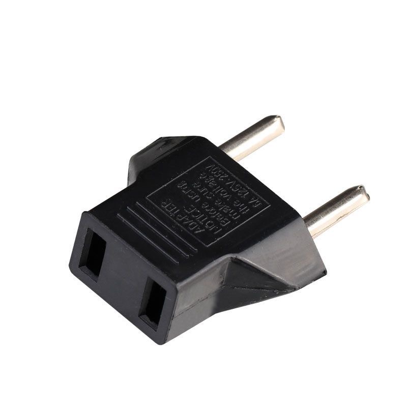 [XOQ] OVER STEKER GEPENG ADAPTOR COLOKAN PIPIH GEPENG SAMBUNGAN KE BULAT OVERSTEKER CONVERTER