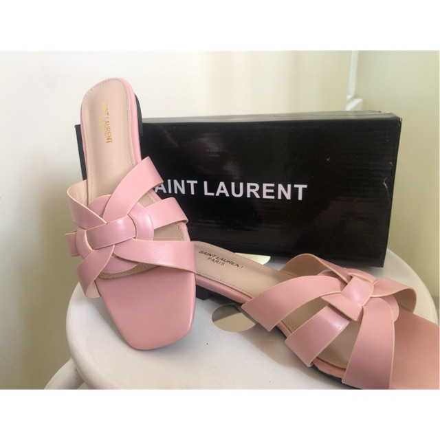 Saint laurent sandal pink premium