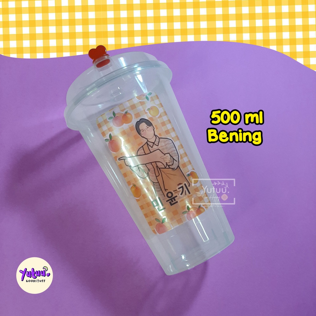 BANGTAN Reusable Cup/ KPOP Reusable cup (BACA DESKRIPSI) fanmade