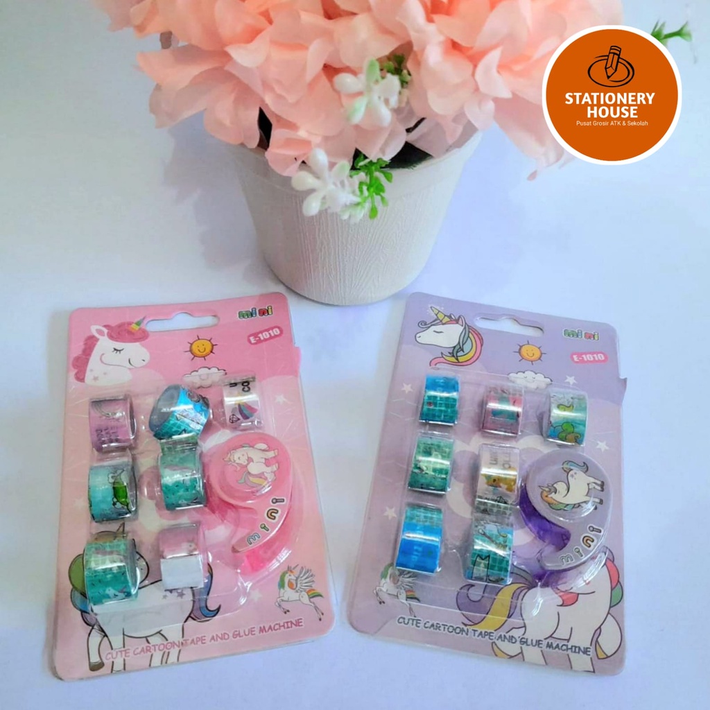 

ISOLASI FANCY / ISOLASI MINI / Deco Tape Mini Fancy